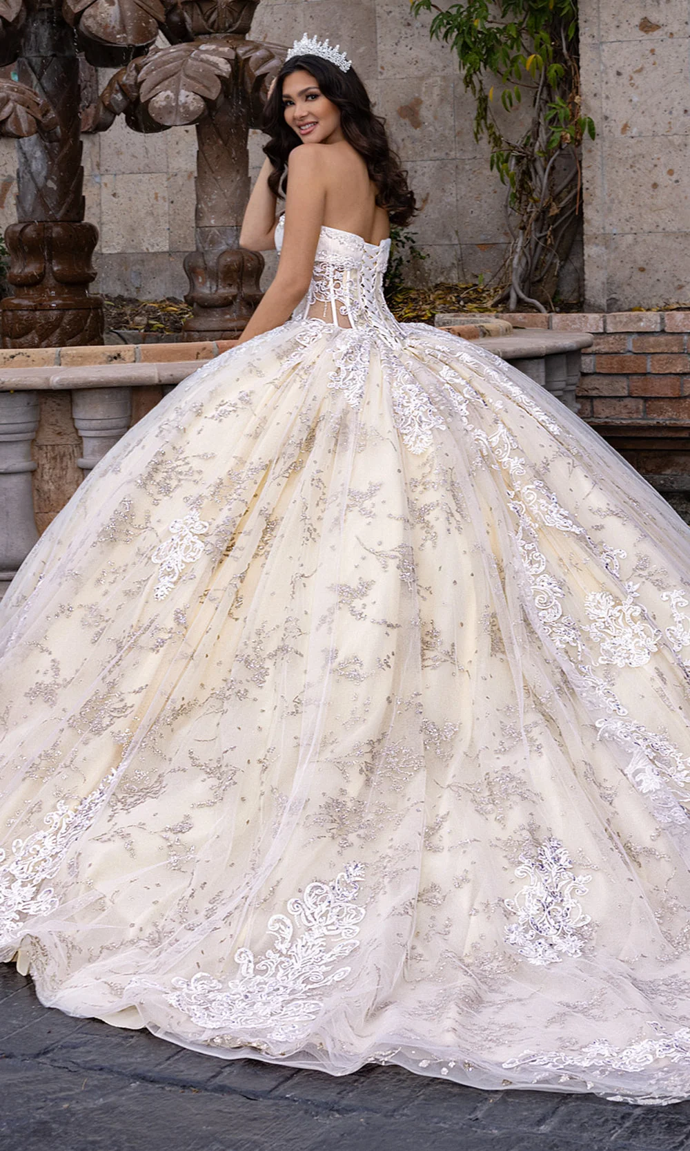 Rachel Allan RQ1172 - Corset Quinceanera Gown with Beaded Detail - Image 14