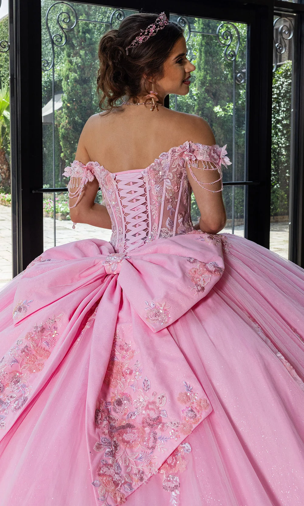 Rachel Allan RQ1184 - Off Shoulder Quinceanera Gown - Image 4