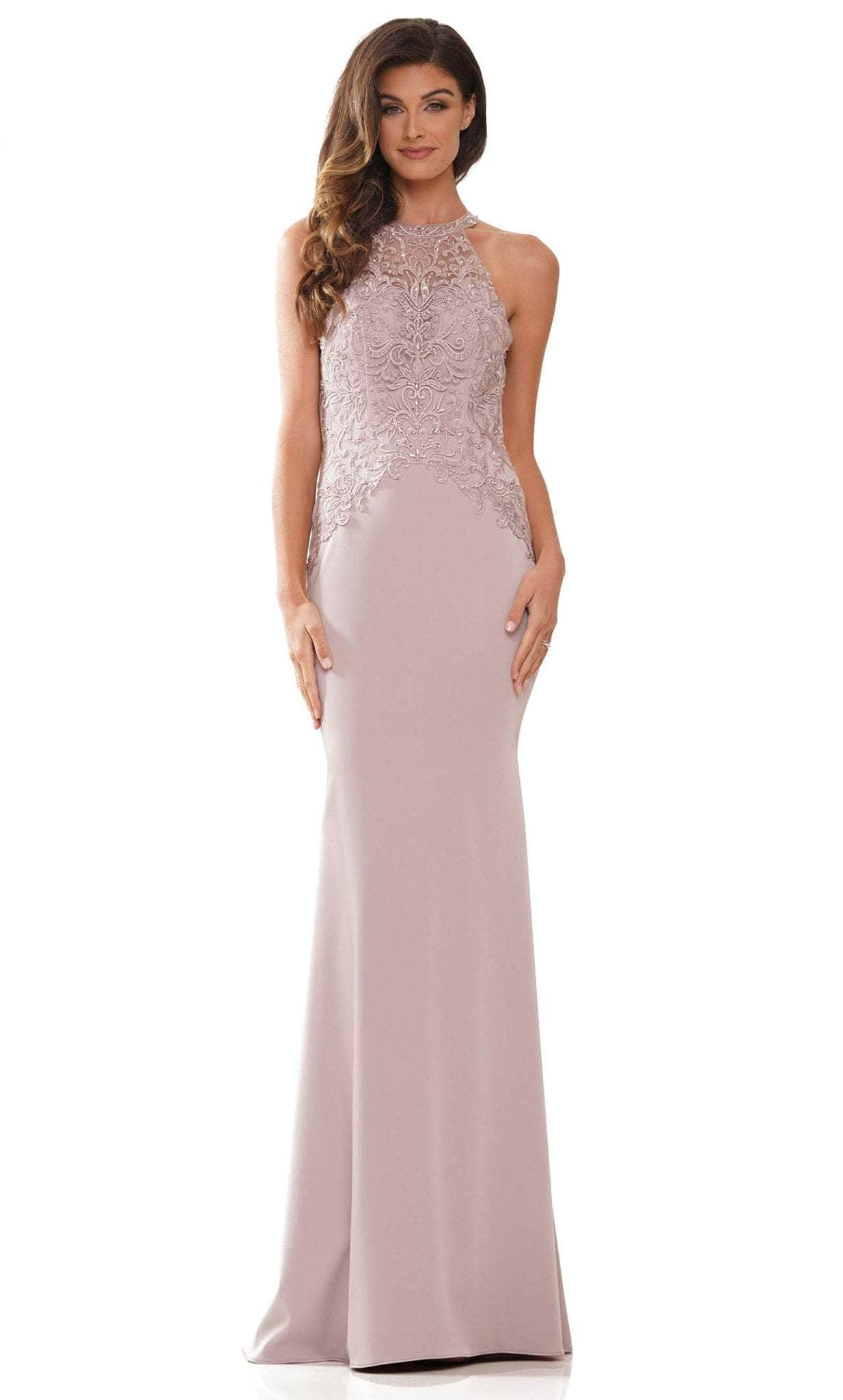 Rina di Montella RD2755 - Sleeveless Halter Gown - Image 4