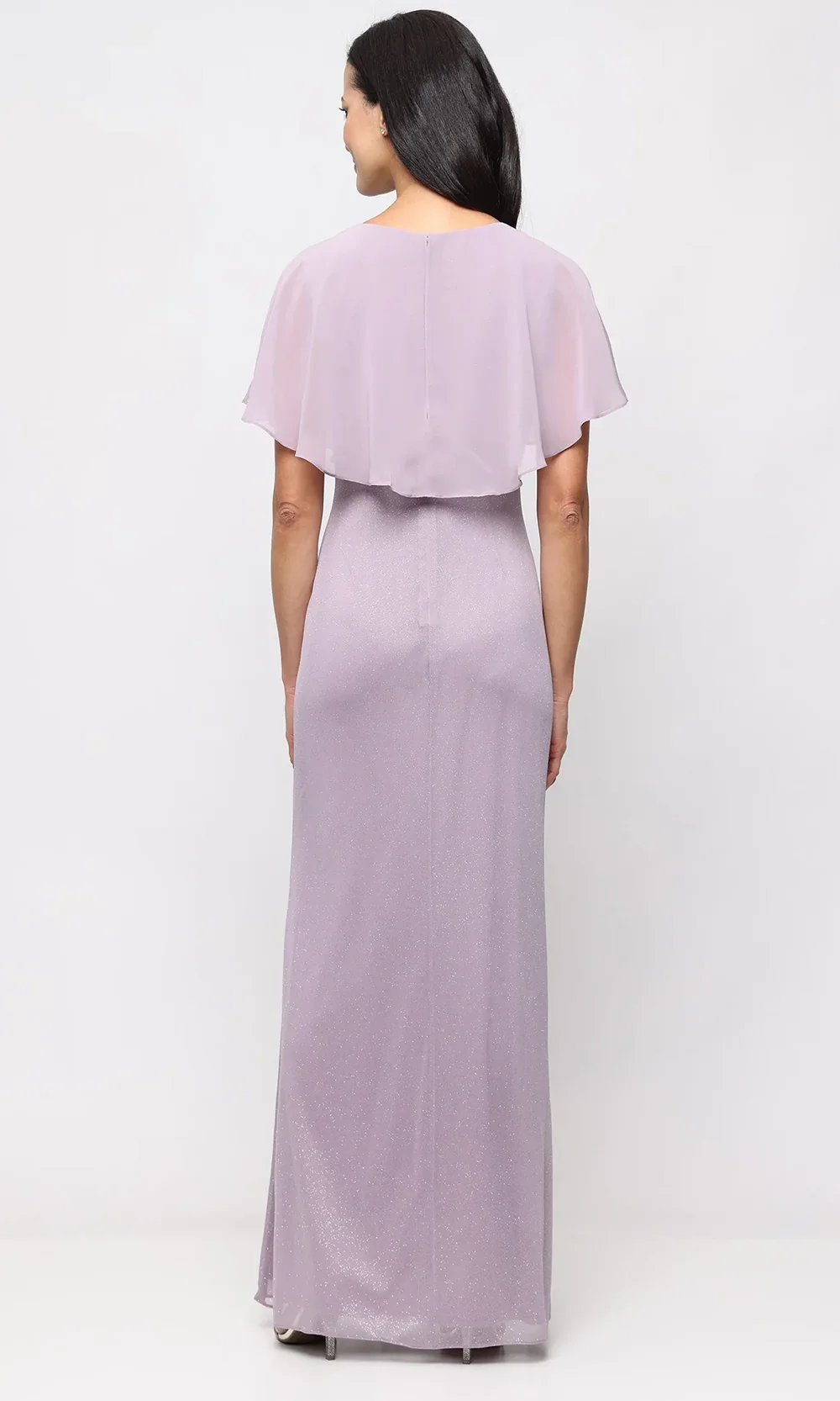 S.L. Fashions Dresses (SLNY) 9133289 - Surplice V-Neck Long Column Dress - Image 2