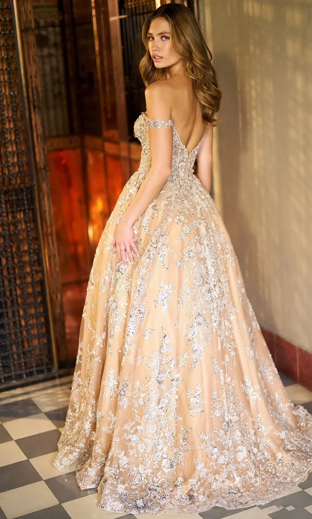 Sherri Hill 56711 - Sweetheart Neckline Embellished Gown - Image 2