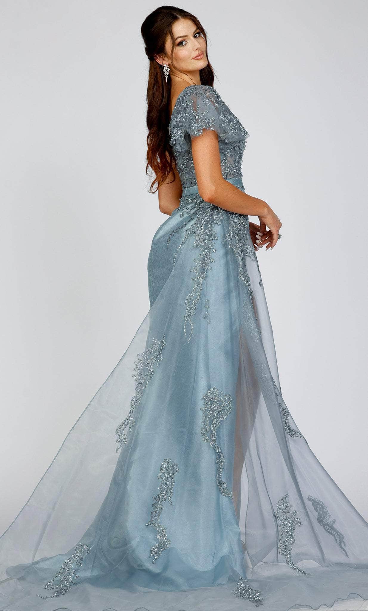 Terani Couture 231E0517 - One Shoulder Gown - Image 6