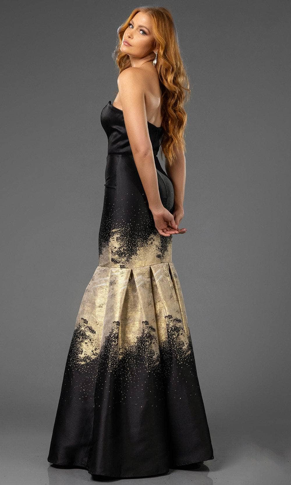 Terani Couture 251P0177 - Strapless Trumpet Prom Gown - Image 2