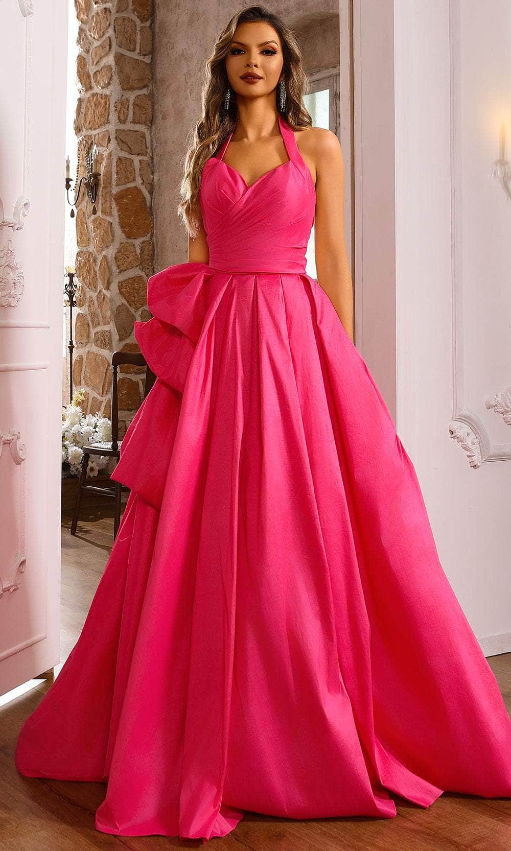 Terani Couture 251P4058 - Sweetheart Halter Ballgown - Image 4