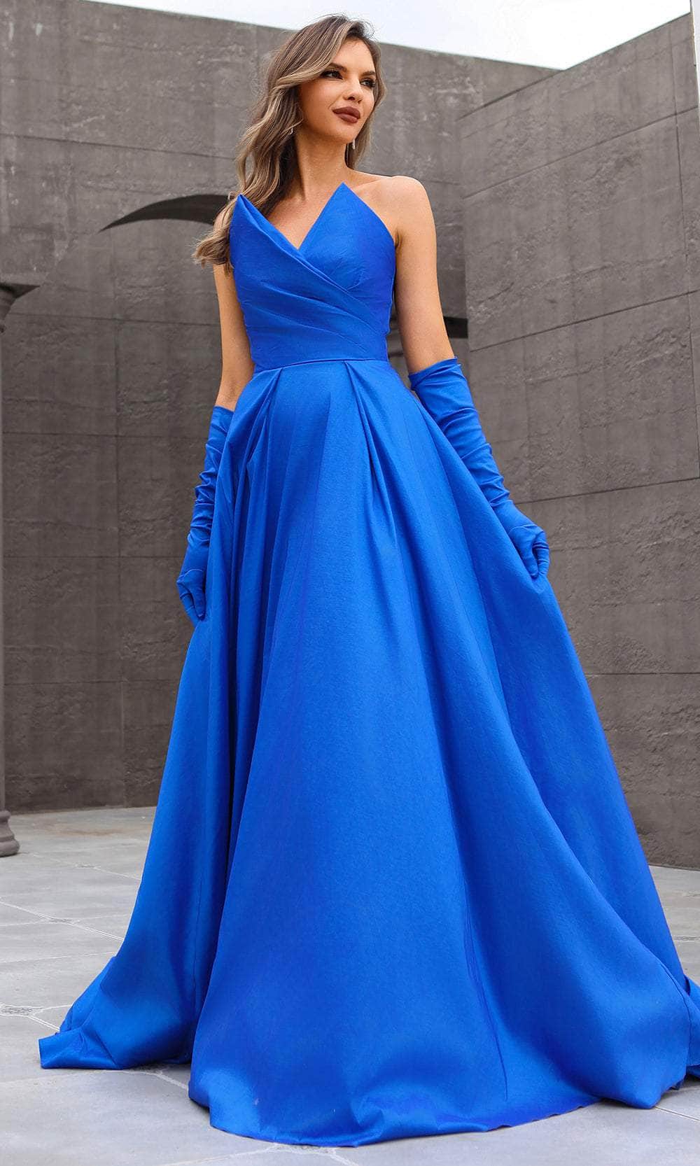 Terani Couture 251P4060 - Sleeveless A-Line Prom Gown - Image 3