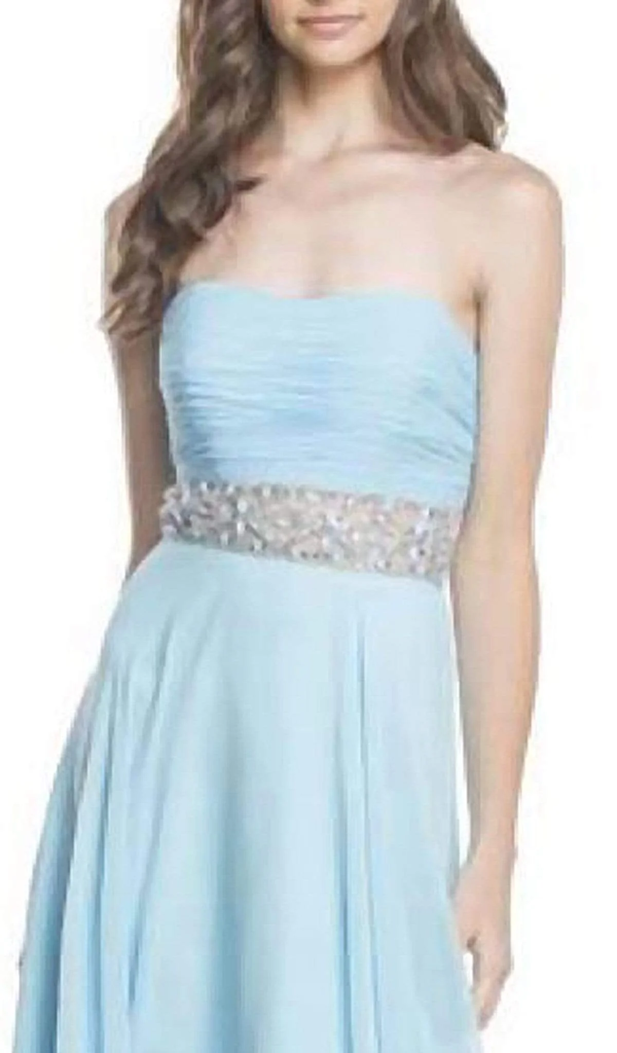 Trevi Collection L1609 - Strapless Strapless Evening Dress - Image 2